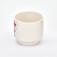 Новый год. Набор кружек из керамики &laquo;Снежные котики&raquo;, 250 мл, 2 шт