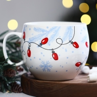 Новый год. Кружка керамическая &laquo;Сказка&raquo;, 600 мл