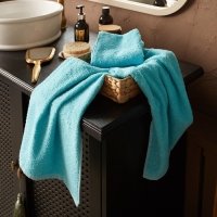 Полотенце махровое Экономь и Я 70*140 см, цв. голубой, 100% хлопок, 320 гр/м2 Полотенце махровое Экономь и Я 70*140 см, цв. голубой, 100% хлопок, 320 гр/м2