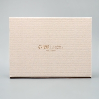 Коробка новогодняя складная &laquo;Снежный город&raquo;, бурый, 27 х 21 х 9 см, Новый год