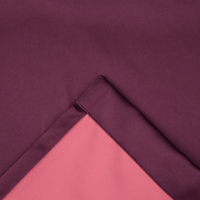 Штора портьерная &laquo;Этель&raquo; 250&times;265 см, двусторонний блэкаут, цвет Сливовый, пл.240г/м&sup2;, 100 п/э