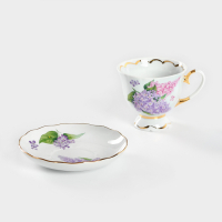 Чайная пара «Сирень», 300 мл, блюдце d=15 см Чайная пара «Сирень», 300 мл, блюдце d=15 см