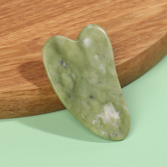 Массажёр гуаша «Лапка», 7 × 4,3 см, в PVC коробке, цвет зелёный Массажёр гуаша «Лапка», 7 × 4,3 см, в PVC коробке, цвет зелёный