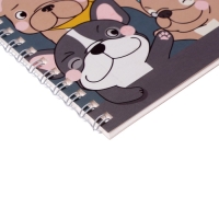 Альбом для рисования А5, 32 листа на гребне "Друзья", обложка мелованный картон, блок 100 г/м&sup2;