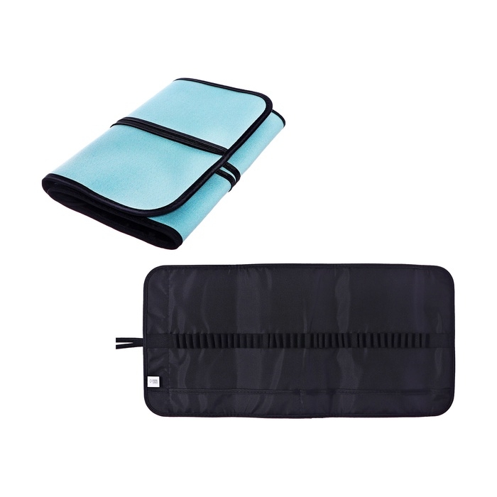 Пенал мягкий скрутка , 220х460 мм , Calligrata, на шнуровке, на 37 предметов, голубой Пенал мягкий скрутка , 220х460 мм , Calligrata, на шнуровке, на 37 предметов, голубой