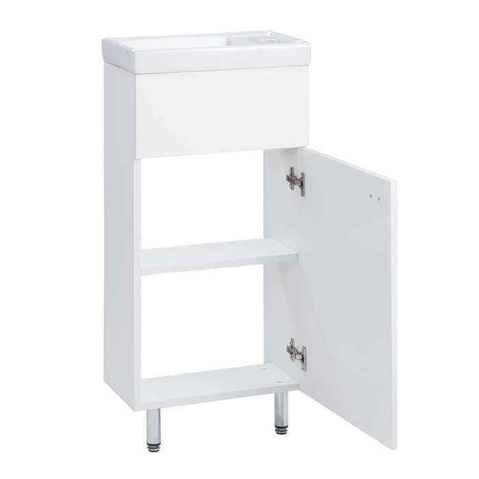 Комплект мебели: Тумба "Вега 40" + раковина "Енисей-40", 22 х 42,5 х 85 см