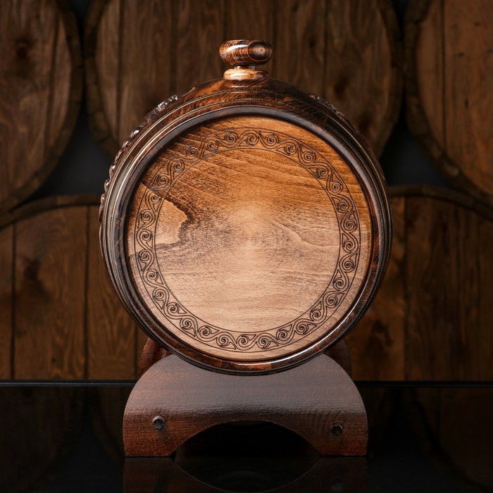 Бочка для напитков, тёмная, бук, 5 л, Армения