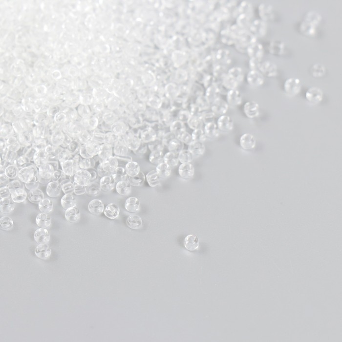 Бисер стекло 12/0 Бисер стекло 12/0 "Прозрачный" 450 гр