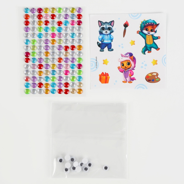 Набор для декорирования магнитов &laquo;Веселые зверята&raquo;