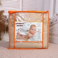 Одеяло АДЕЛЬ Верблюд всесезон. 105х140см, цвет МИКС, 300г/м, полиэстер