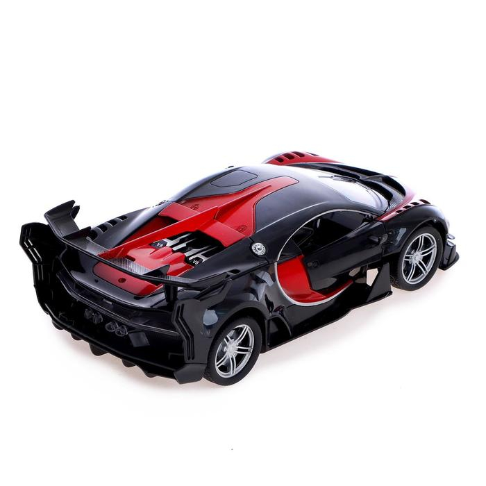 Машина радиоуправляемая &laquo;Широн&raquo;, открываются двери, работает от батареек, цвет красный