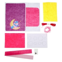 Набор для создания сумки из фетра &laquo;&lrm;Единорог&raquo;&lrm; с термонаклейкой