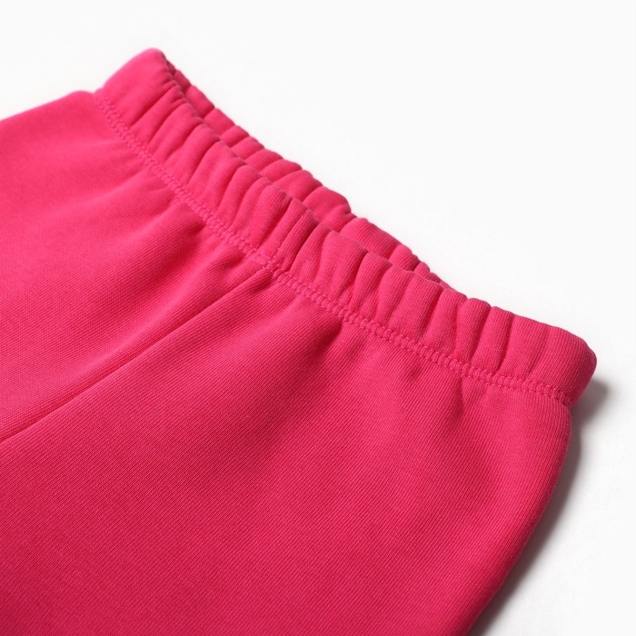 Комплект для девочки (свитшот, брюки), цвет фуксия, рост 98 см Комплект для девочки (свитшот, брюки), цвет фуксия, рост 98 см