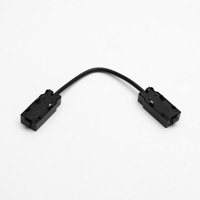 Коннектор для шинопровода гибкий черный Коннектор для шинопровода гибкий черный