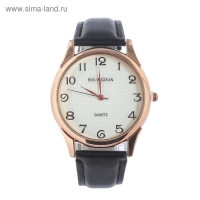 Часы наручные кварцевые мужские "Bolingdun", d-4 см, ремешок экокожа Часы наручные кварцевые мужские "Bolingdun", d-4 см, ремешок экокожа
