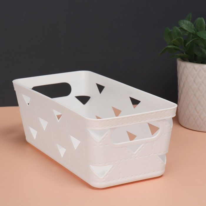 Органайзер для хранения косметических принадлежностей, 25,5 &times; 12 &times; 9 см, цвет МИКС