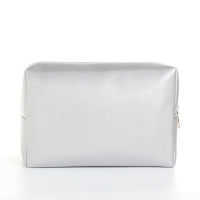 Косметичка на молнии, цвет серебряный Косметичка на молнии, цвет серебряный