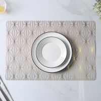 Салфетки сервировочные на стол Доляна «Милли», 4 шт, 30×45 см, цвет серый Салфетки сервировочные на стол Доляна «Милли», 4 шт, 30×45 см, цвет серый