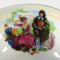 Салатник фарфоровый &laquo;Мадонна&raquo;, 360 мл, d=14,5 см, рисунок микс, цвет белый