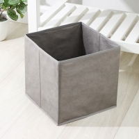 Короб для хранения, 28&times;28&times;28 см, цвет серый