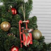 Подвеска новогодняя "Сани" Подвеска новогодняя "Сани"