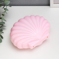 Шкатулка музыкальная механическая "Ярко-розовая ракушка" 7,5х15,5х12 см Шкатулка музыкальная механическая "Ярко-розовая ракушка" 7,5х15,5х12 см