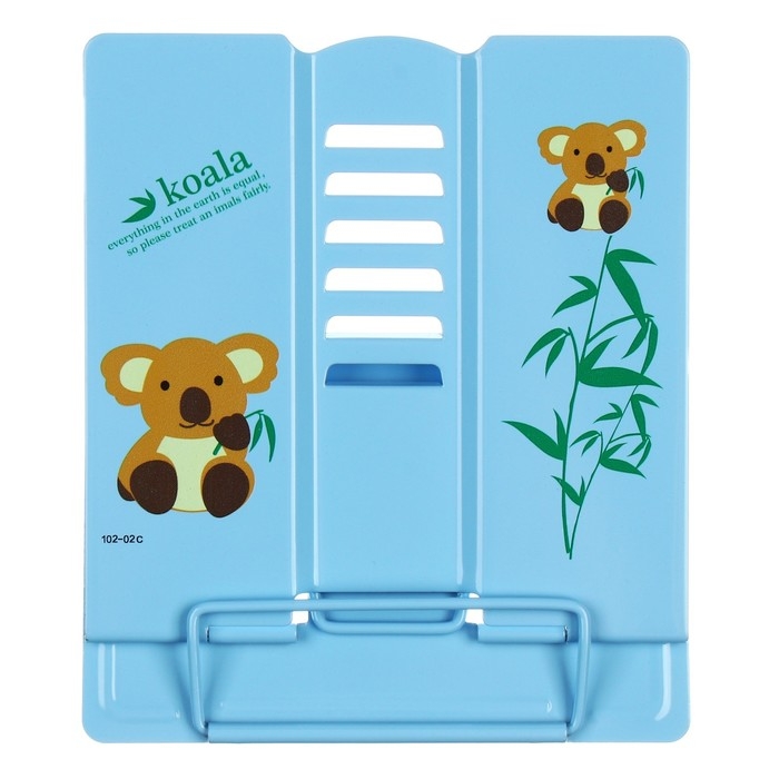 Подставка для книг маленькая 15,2 х 15,2 х 12,5 см Подставка для книг маленькая 15,2 х 15,2 х 12,5 см "Зверушки", металлическая, МИКС