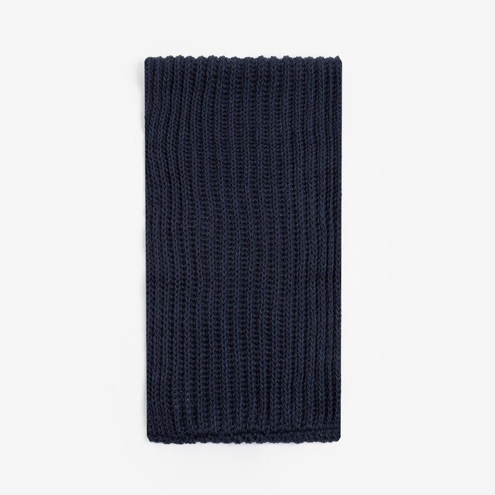 Снуд женский, цвет тёмно-синий, размер 120x31