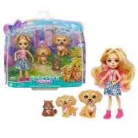 Игровой набор &laquo;Энчантималс. Герика Голден Ретривер и питомцы&raquo;