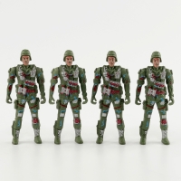 Фигурки &laquo;Солдатики&raquo;. Игровой набор: наклейки, магниты и раскраски