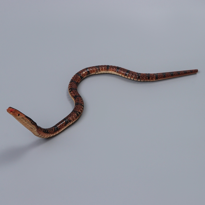 Новый год! Деревянная игрушка &laquo;Змея Кобра&raquo;, 60 &times; 2 &times; 2 см