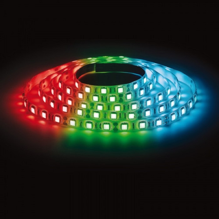 Комплект светодиодной ленты ЭРА, 12В, SMD5050, 5 м, IP65, с аксесс., 60 LED/м, RGB Комплект светодиодной ленты ЭРА, 12В, SMD5050, 5 м, IP65, с аксесс., 60 LED/м, RGB