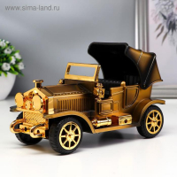 Сувенир музыкальный механический "Кабриолет", двигается 20х8,5х12,5 см
