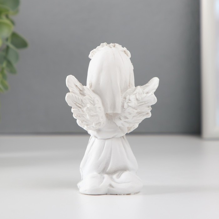 Сувенир полистоун Сувенир полистоун "Ангел-дитя на коленях" МИКС 5,2х7х11 см