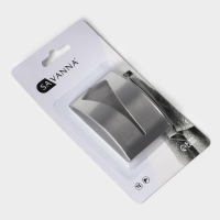 Крючок самоклеющийся SAVANNA Chrome Loft, держатель для салфеток и полотенец, металл, 2,5&times;7,5&times;5 см