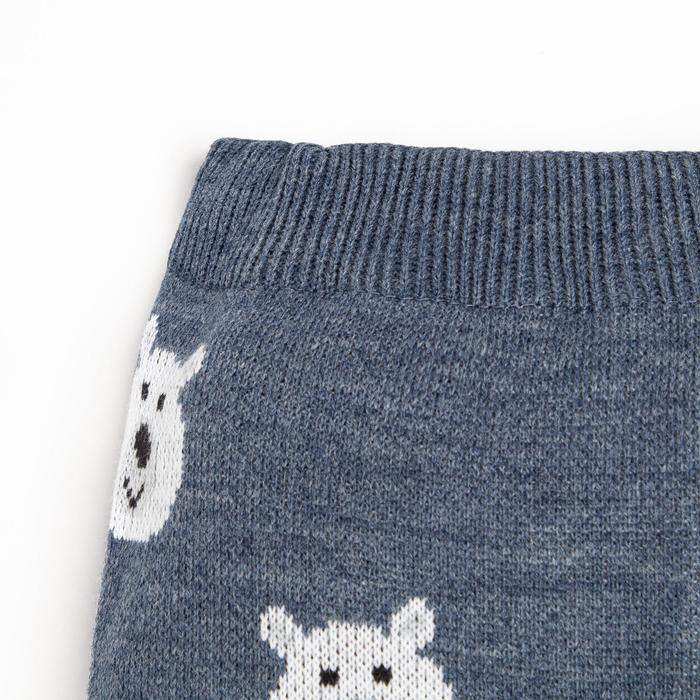 Костюм вязаный Крошка Я "Ice Baby" рост 80-86 см