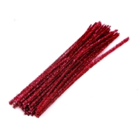 Проволока с ворсом для поделок «Блеск», набор 50 шт., размер 1 шт. 30 × 0,6 см, цвет розовый Проволока с ворсом для поделок «Блеск», набор 50 шт., размер 1 шт. 30 × 0,6 см, цвет розовый