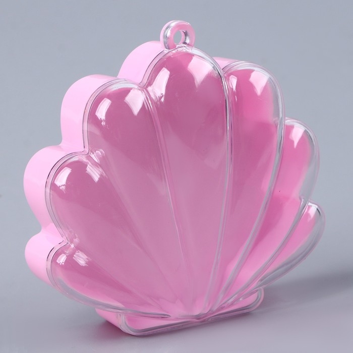 Основа для творчества и декорирования &laquo;Ракушка&raquo;, набор 3 шт., размер 1 шт. &mdash; 8,5 &times; 8,5 &times; 2,5 см