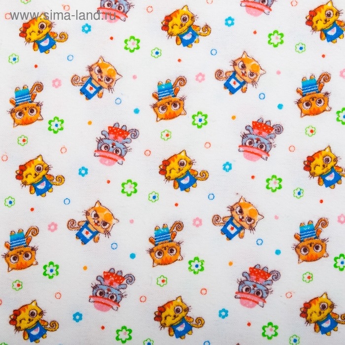 Набор пелёнок фланелевых (5 шт.), размер 120х90см, МИКС, К729-05 Набор пелёнок фланелевых (5 шт.), размер 120х90см, МИКС, К729-05