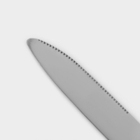 Столовые приборы из нержавеющей стали &laquo;Классика&raquo;, 24 предмета, на подставке, толщина 1,2 мм, цвет серебряный