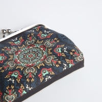 Кошелёк на фермуаре, цвет синий Кошелёк на фермуаре, цвет синий