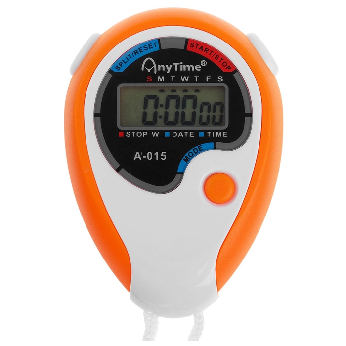 Секундомер, 1 отсечка, цвета МИКС Секундомер, 1 отсечка, цвета МИКС