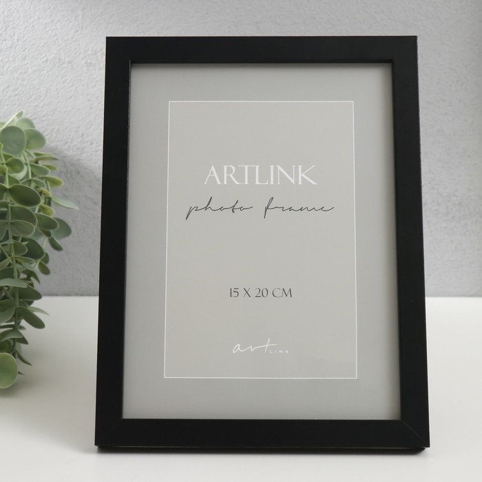 Фоторамка МДФ Фоторамка МДФ "Nina" 15x20 см, чёрный