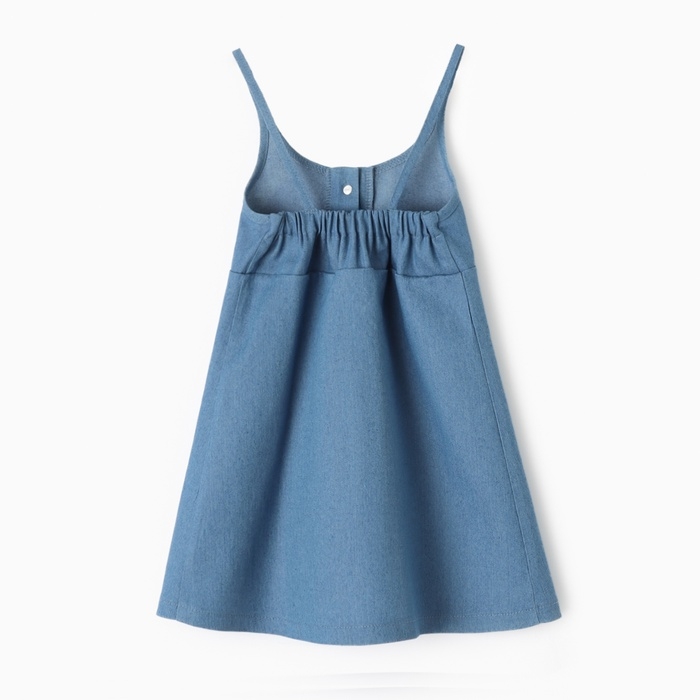 Сарафан для девочки MINAKU: Jeans collection, цвет голубой, рост 122 см