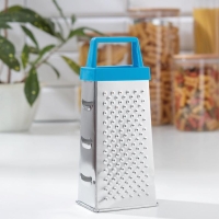 Тёрка четырёхгранная Доляна &laquo;Классика&raquo;, 20 см, цвет МИКС