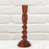 Подсвечник дерево "Классика" 20*6*6 см Подсвечник дерево "Классика" 20*6*6 см