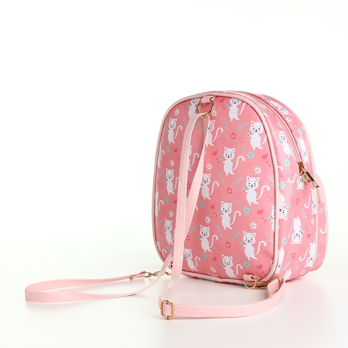 Рюкзак детский на молнии, цвет розовый Рюкзак детский на молнии, цвет розовый