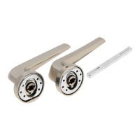 Ручка раздельная LOCKLAND 002, цвет сатиновый никель Ручка раздельная LOCKLAND 002, цвет сатиновый никель