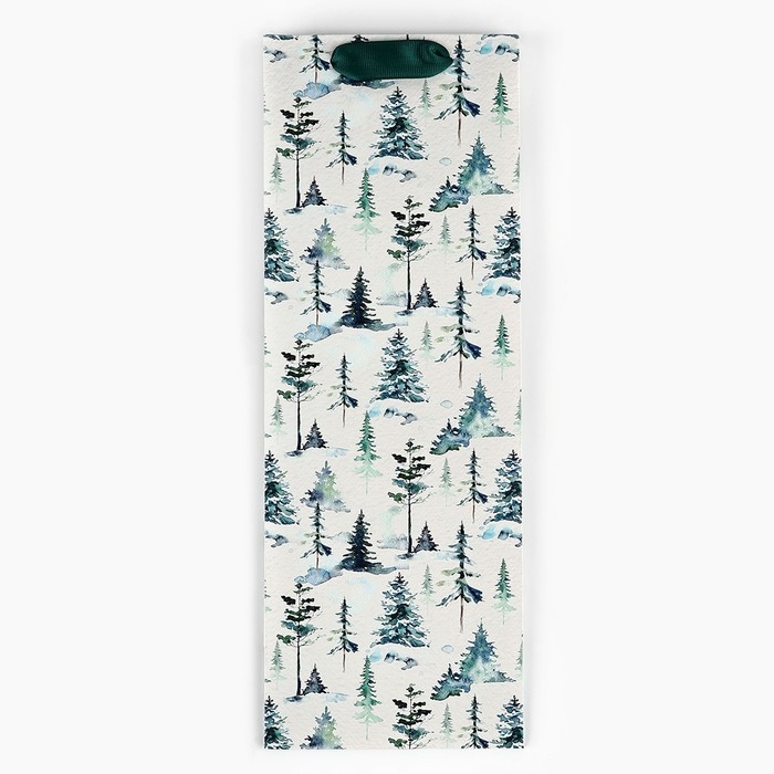 Пакет под бутылку «С Новым годом», лиса, 13 х 36 х 10 см , Новый год Пакет под бутылку «С Новым годом», лиса, 13 х 36 х 10 см , Новый год