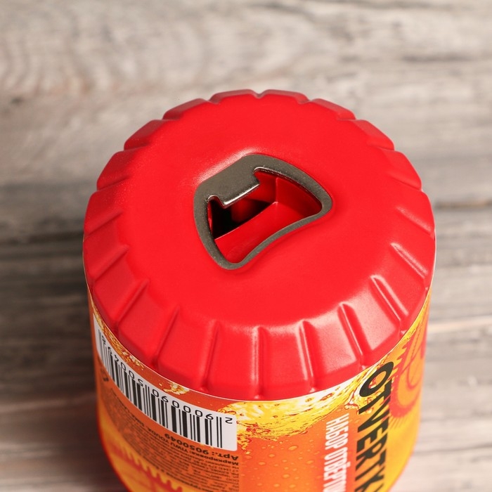 Подарочный набор инструментов в банке &laquo;Крутить не лень&raquo;, 6 предметов